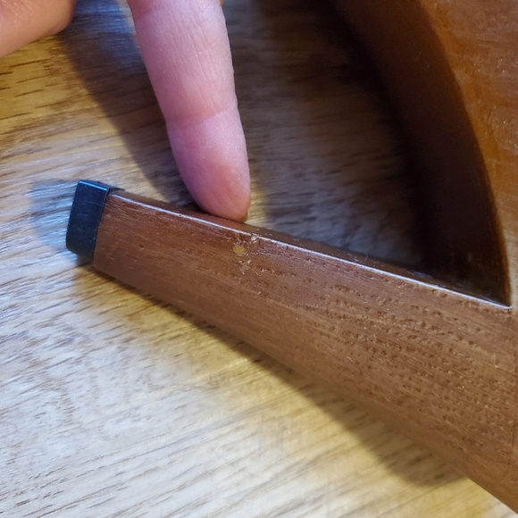 Helle Comfort black patent Natalia sandal 39 9 - Picture 8 of 13